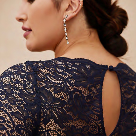 Navy mini special occasion dress - Picture 3 of 3